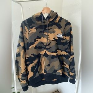 Women’s North Face Camo Hoodie